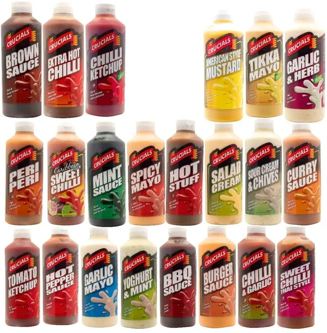Crucials Garlic & Herb Squeezy Sauce 500ml