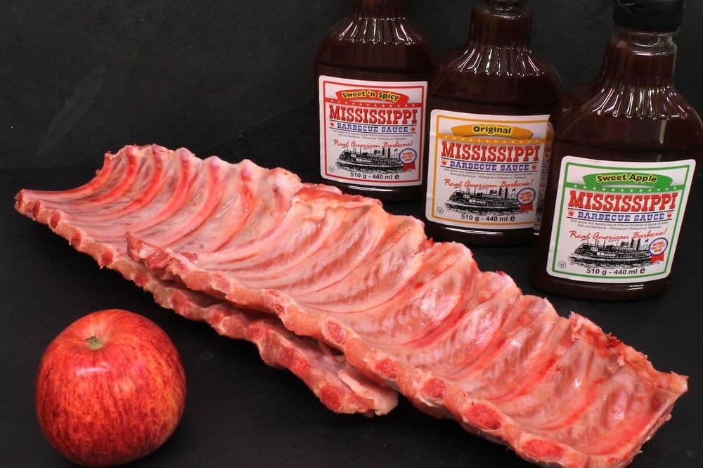 Mississippi Barbecue sauce sweet apple 440ml