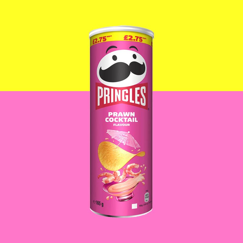 Pringles Prawn Cocktail Sharing Crisps 185g