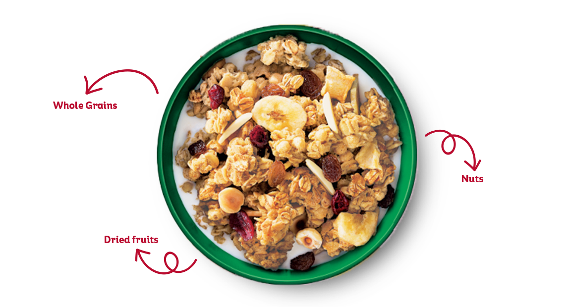 Kelloggs Crunchy Nut Granola Fruit & Nut 380g
