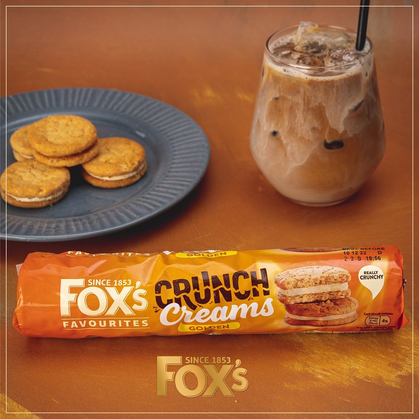 Fox's Favourites Crunch Creams Golden 200g