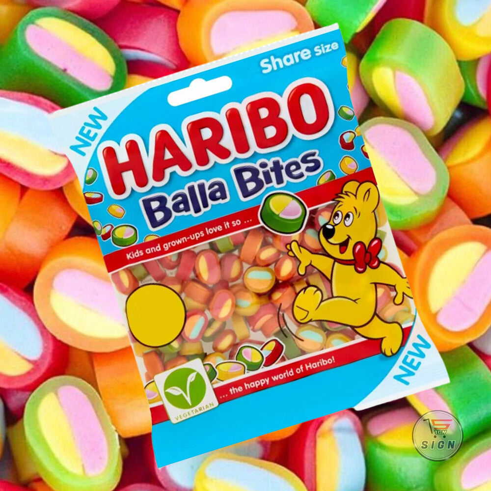 Haribo Balla Bites 154g