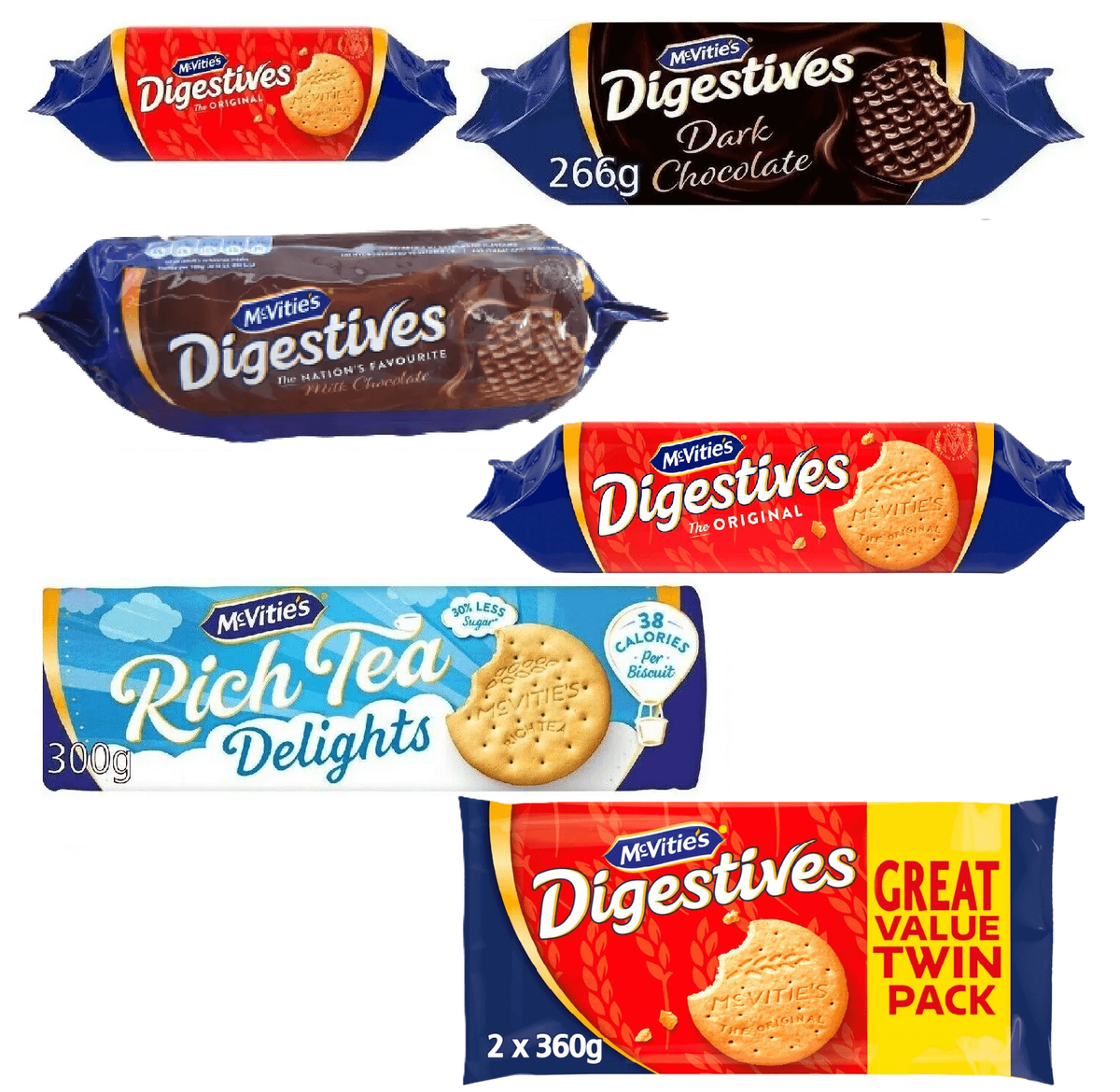 Mcvities Digestives 355g
