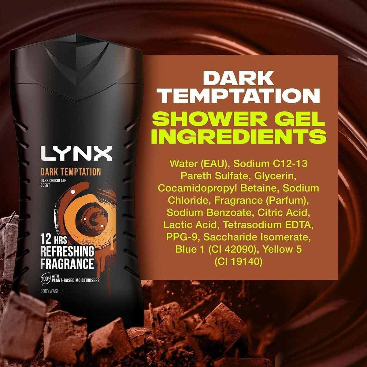 Lynx Shower Gel Dark Temptation 225ml