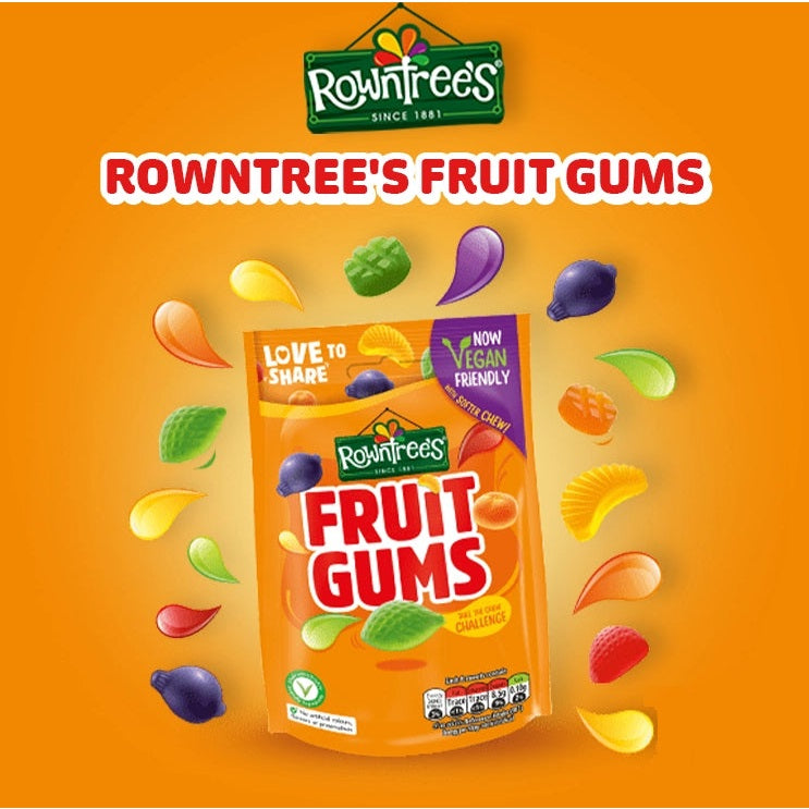 Nestle Rowntrees Fruit Gums 150g