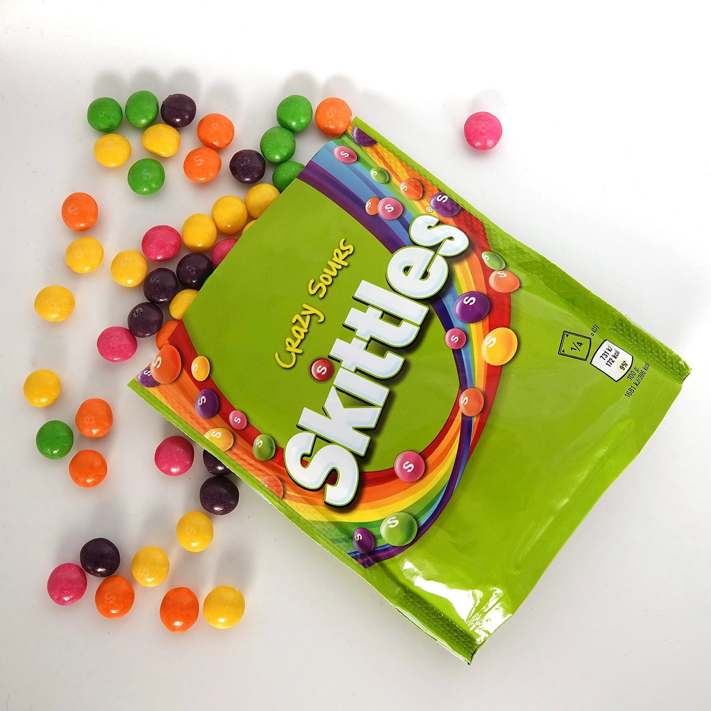 Skittles Crazy Sours Sweets Treat Bag 109g