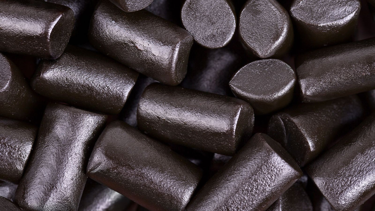 Taveners Soft Black Liquorice Sweets 165g