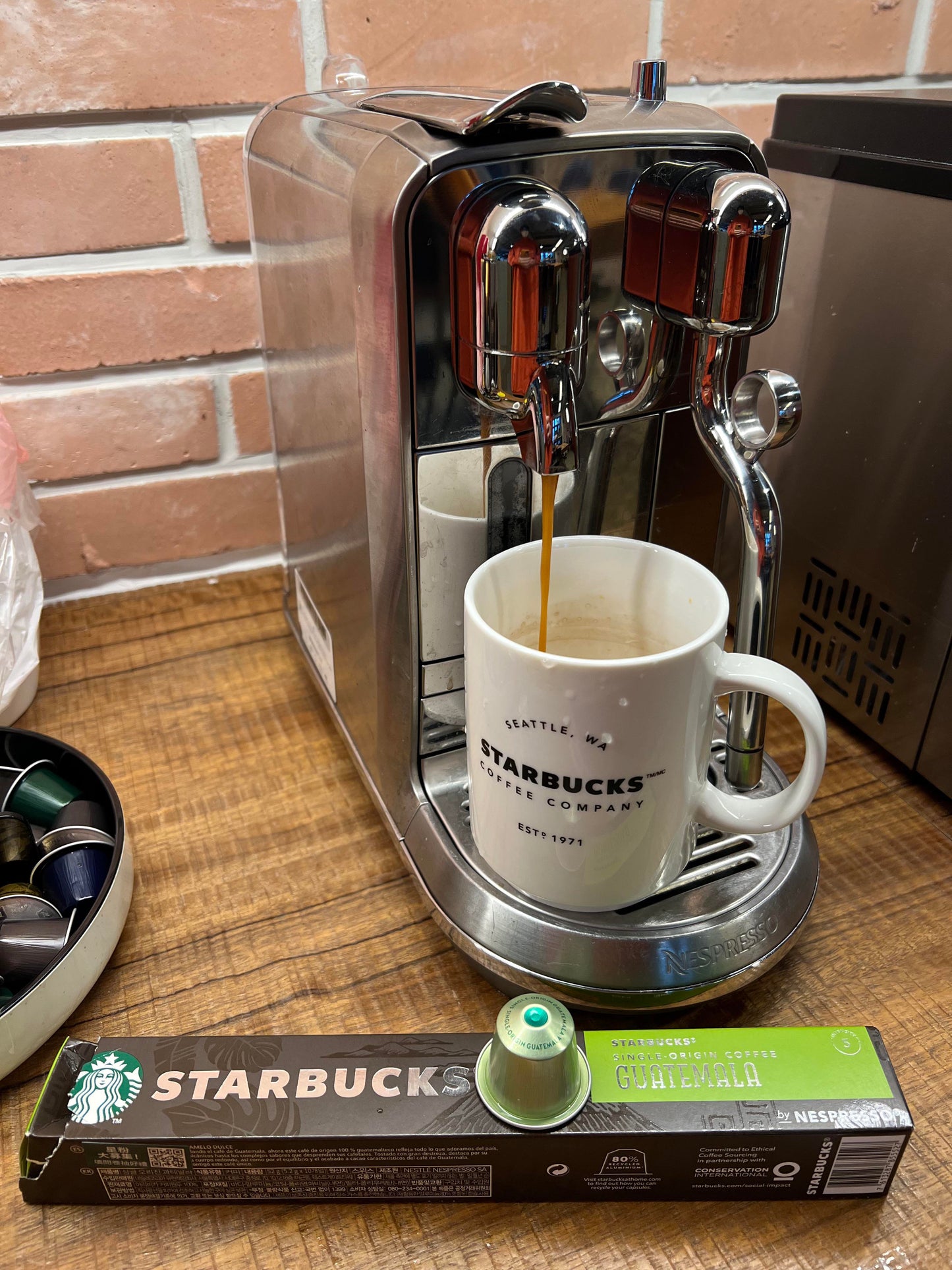 Starbucks by Nespresso Single Origin Guatemala Coffee Pods 10 Pods 52g