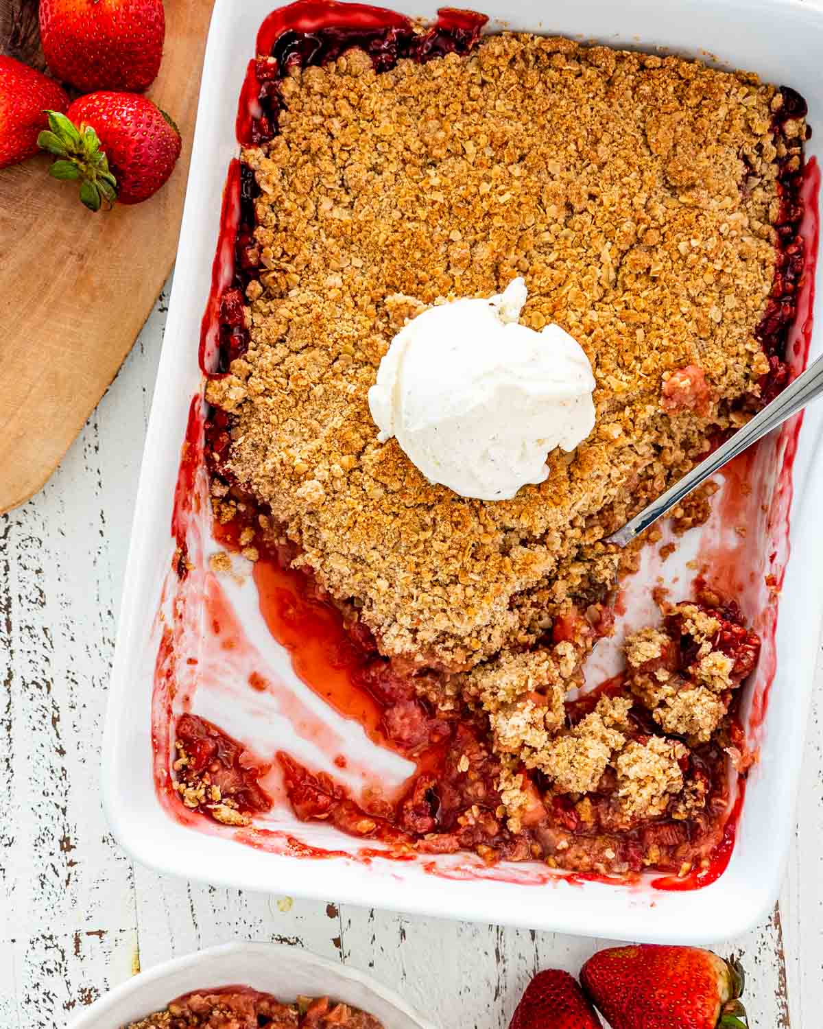 Jordan's Country Crisp Strawberry 400g