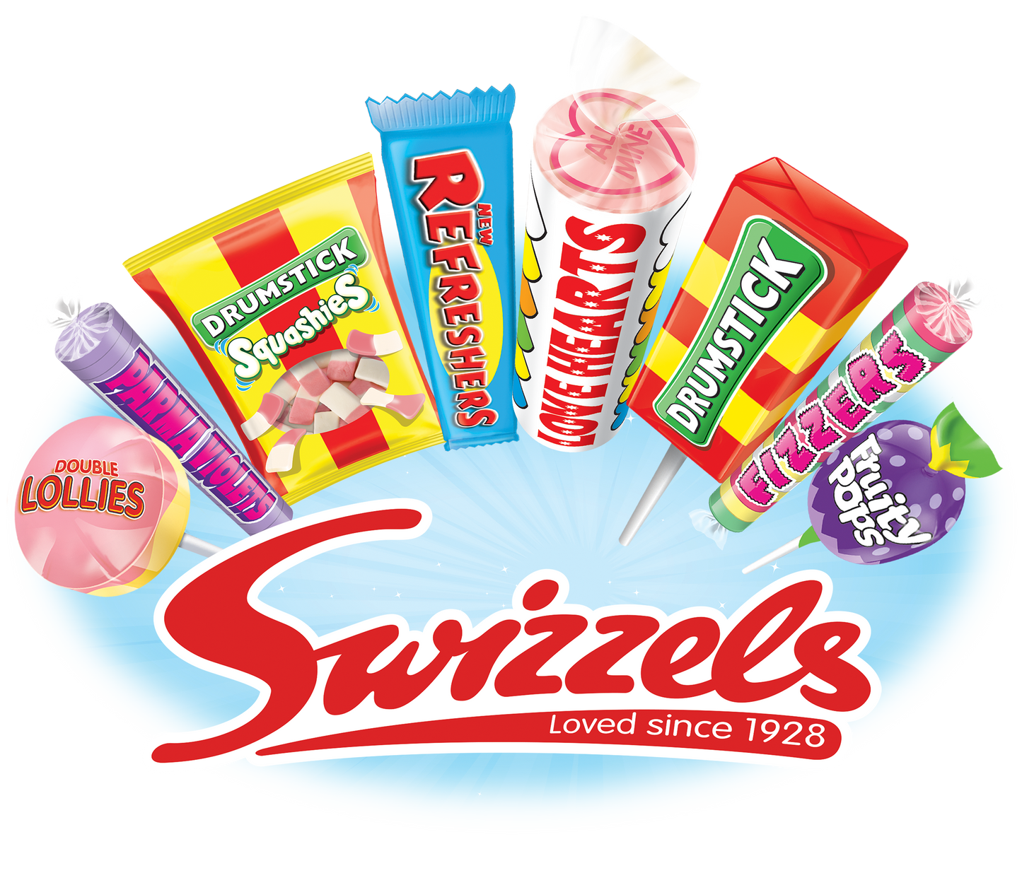 Swizzels Refreshers 2 in 1 Ice Batons 600ml