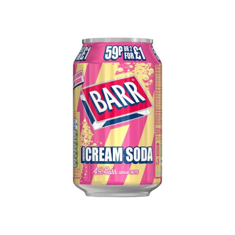 BARR CREAM SODA 330g