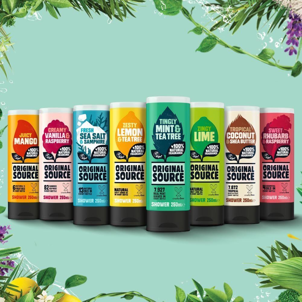 Original Source Vanilla Milk & Raspberry Shower Gel 250ml
