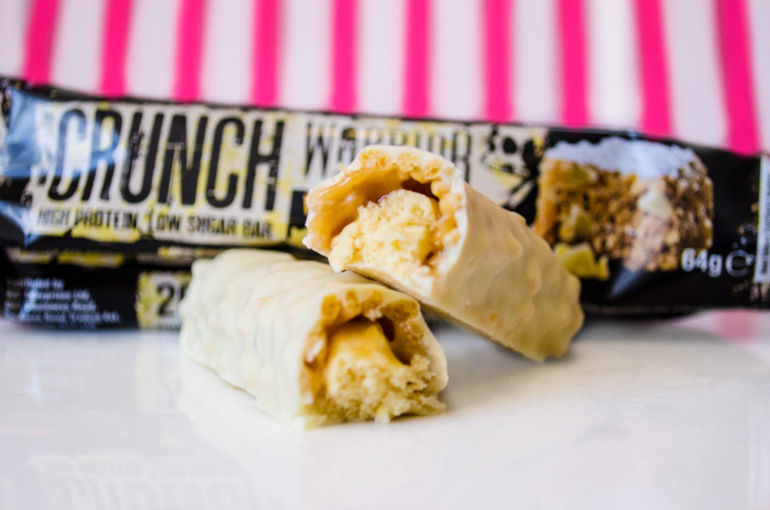 Warrior Crunch Protein Bar White Chocolate Crisp 64g