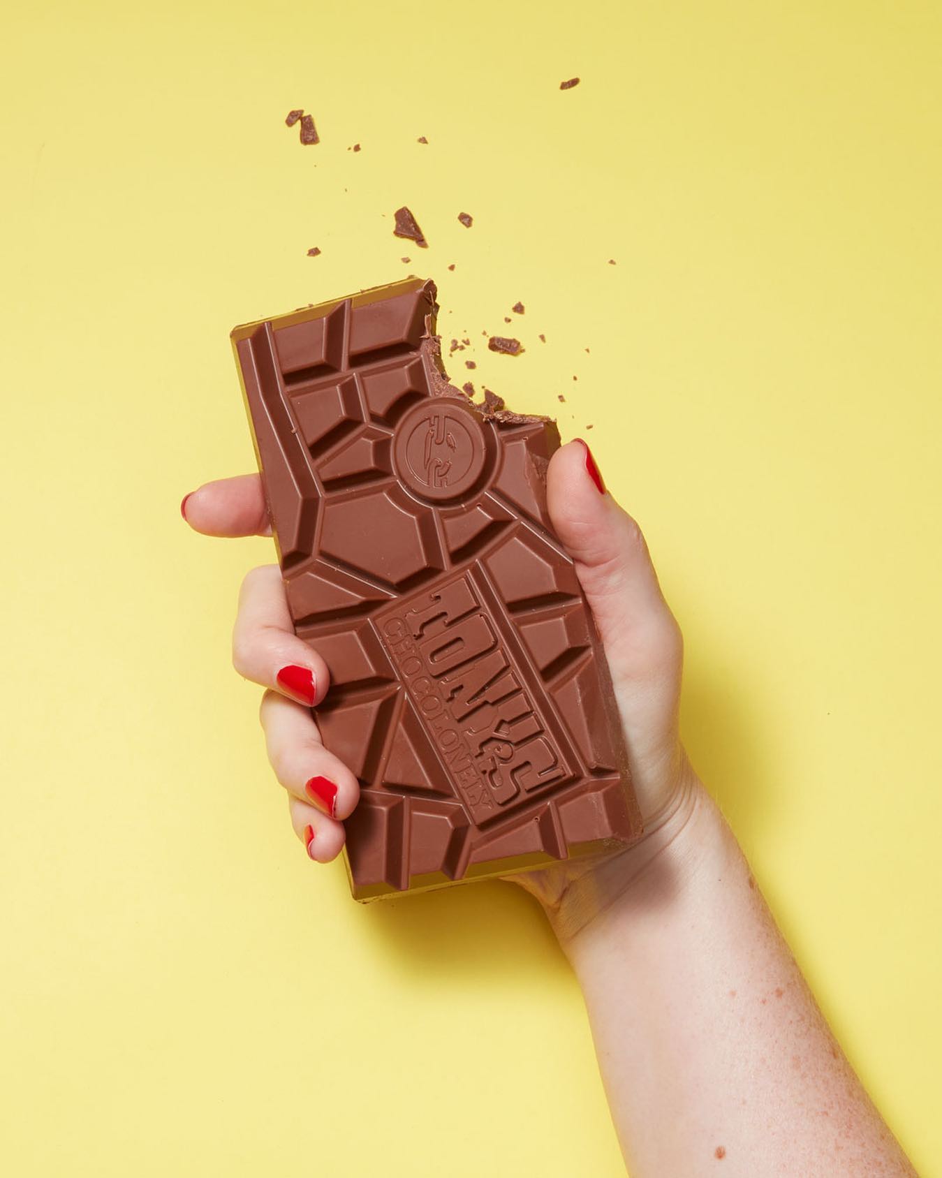Tony Chocolonely Milk Chocolate bar 180g.