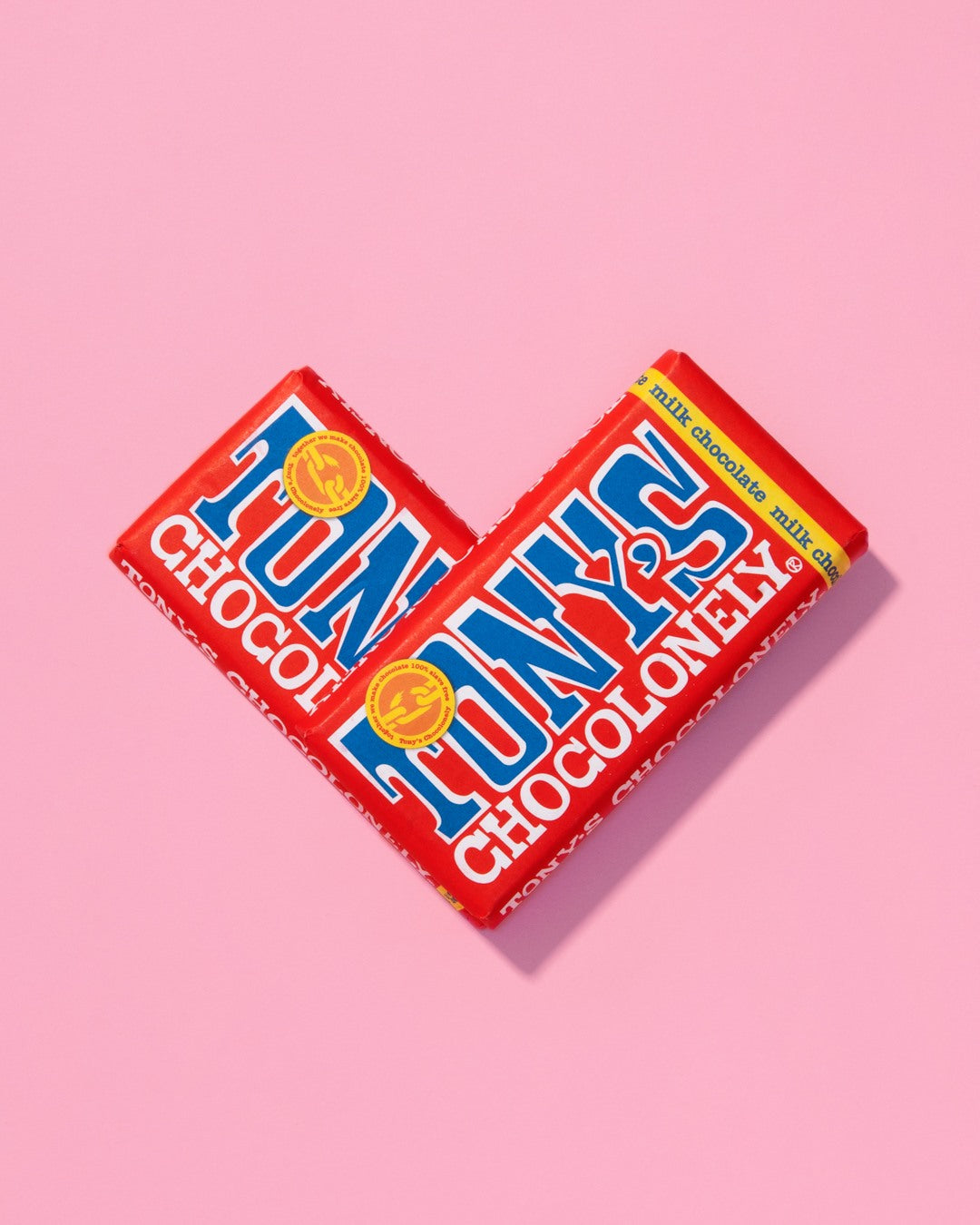 Tony Chocolonely Milk Chocolate bar 180g.