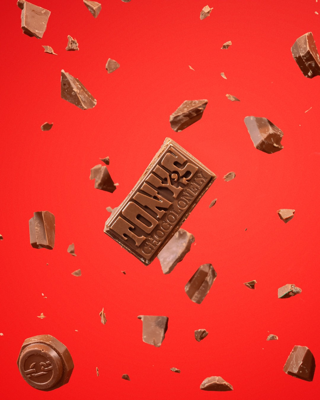 Tony Chocolonely Milk Chocolate bar 180g.