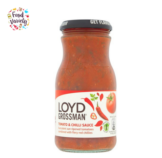 Loyd Grossman Tomato And Chilli Pasta Sauce 350g