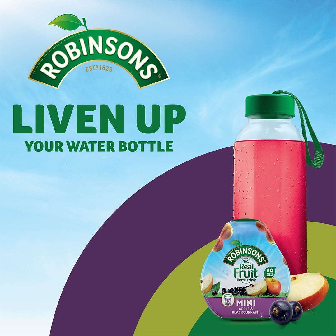 Robinsons Real Fruit mini Apple & Blackcurrant 66ml