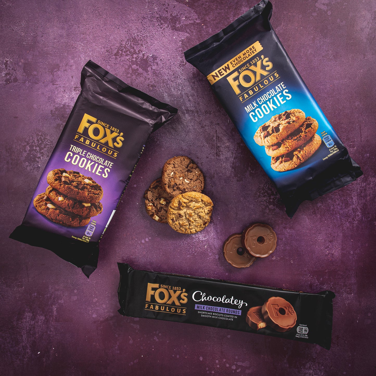 Fox's Milk Chocolate Cookies 180G
