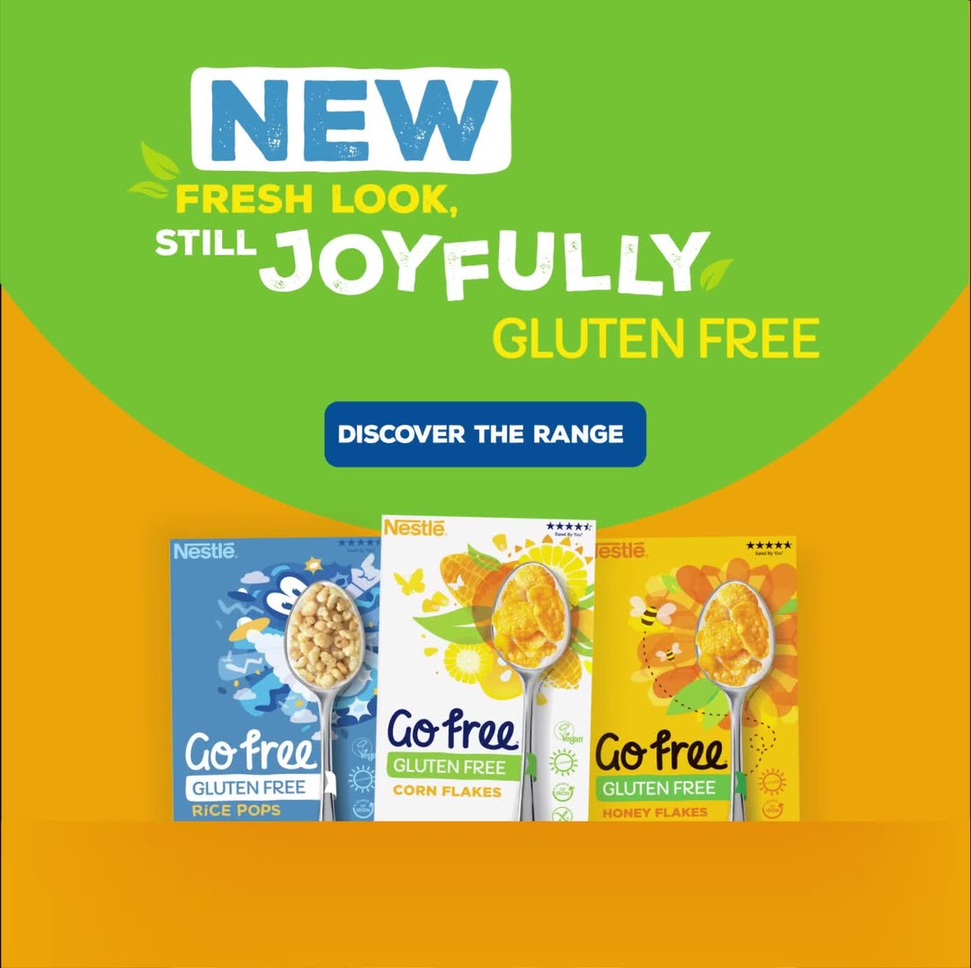 Nestle Gofree Gluten Free Rice Pops 350G