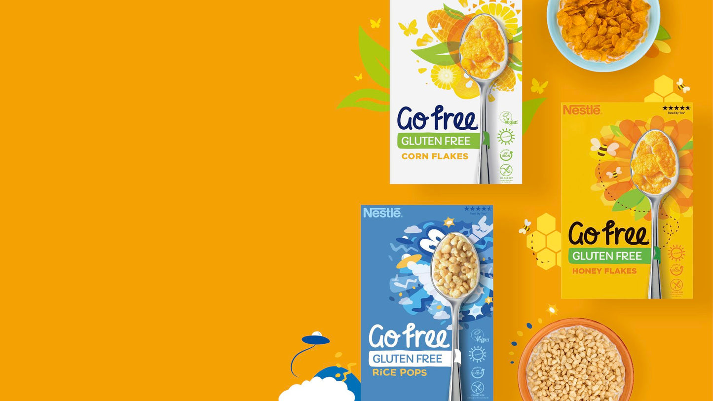 Nestle Gofree Gluten Free Rice Pops 350G