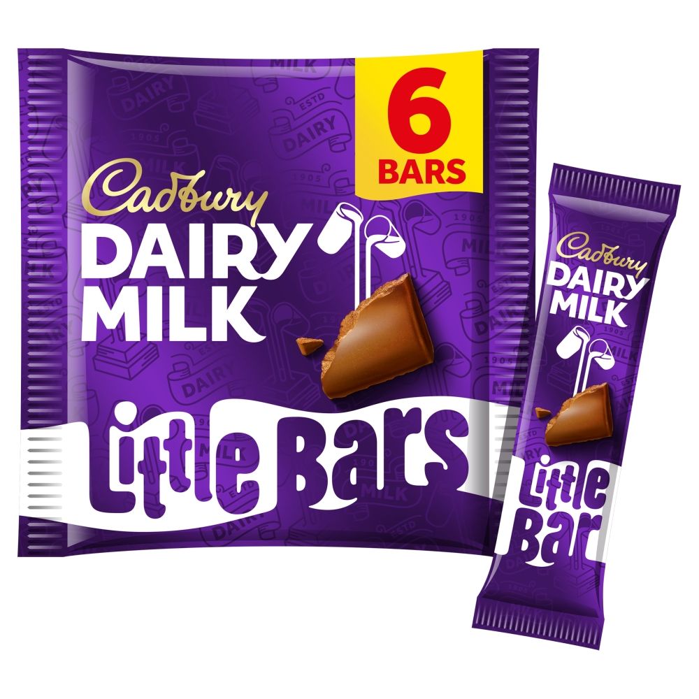 Cadbury Dairy Milk Little Bars 6x18g