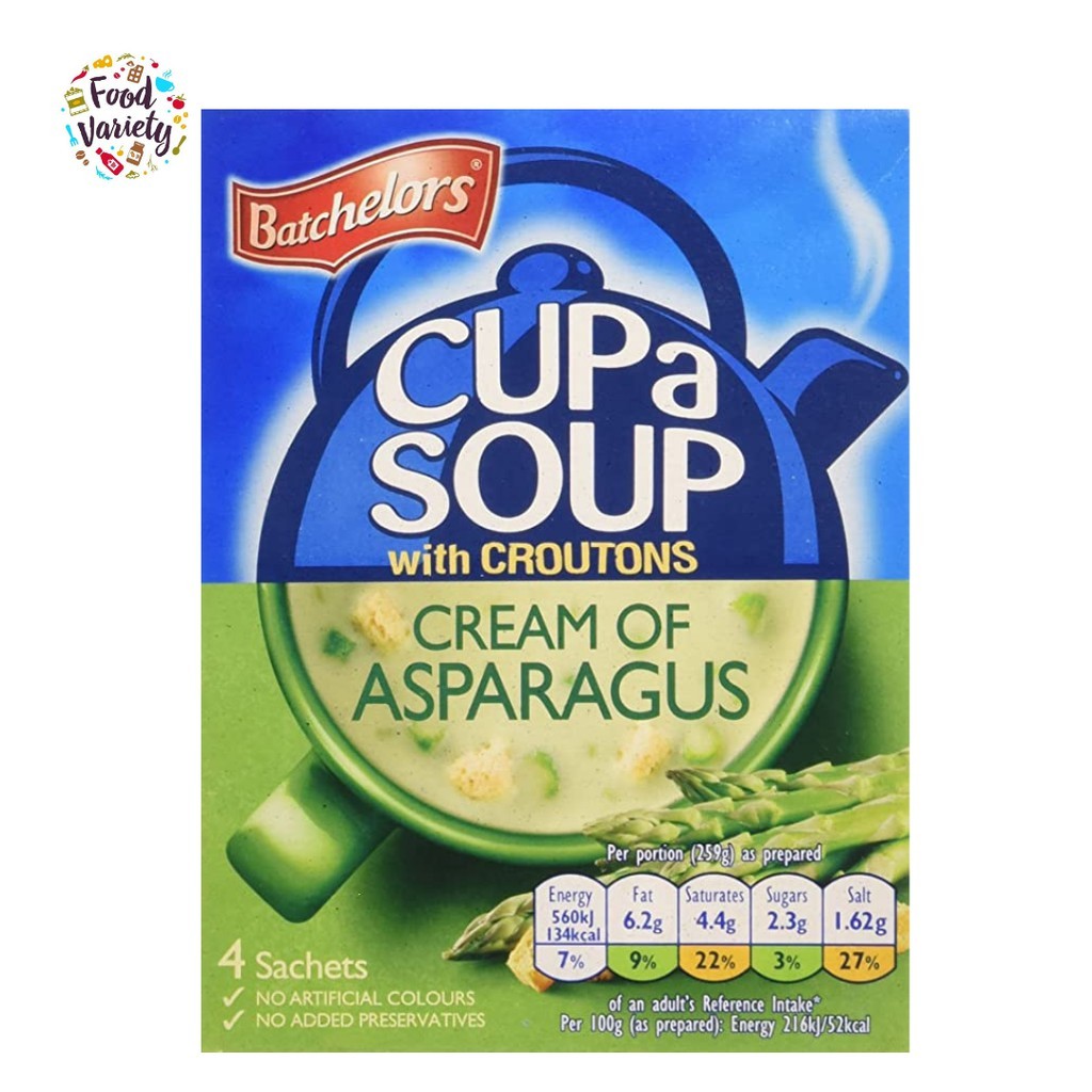 Batchelors Cup a Soup Cream of Asparagus Instant Soup 117g