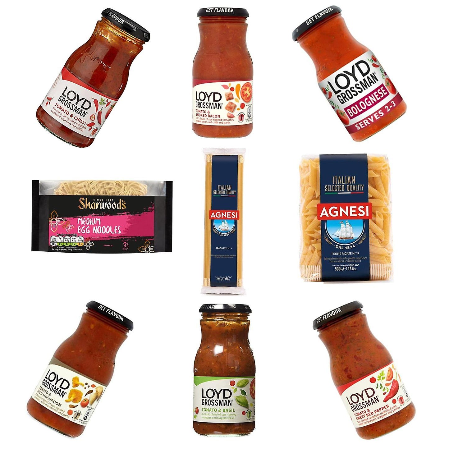 Loyd Grossman Tomato And Chilli Pasta Sauce 350g