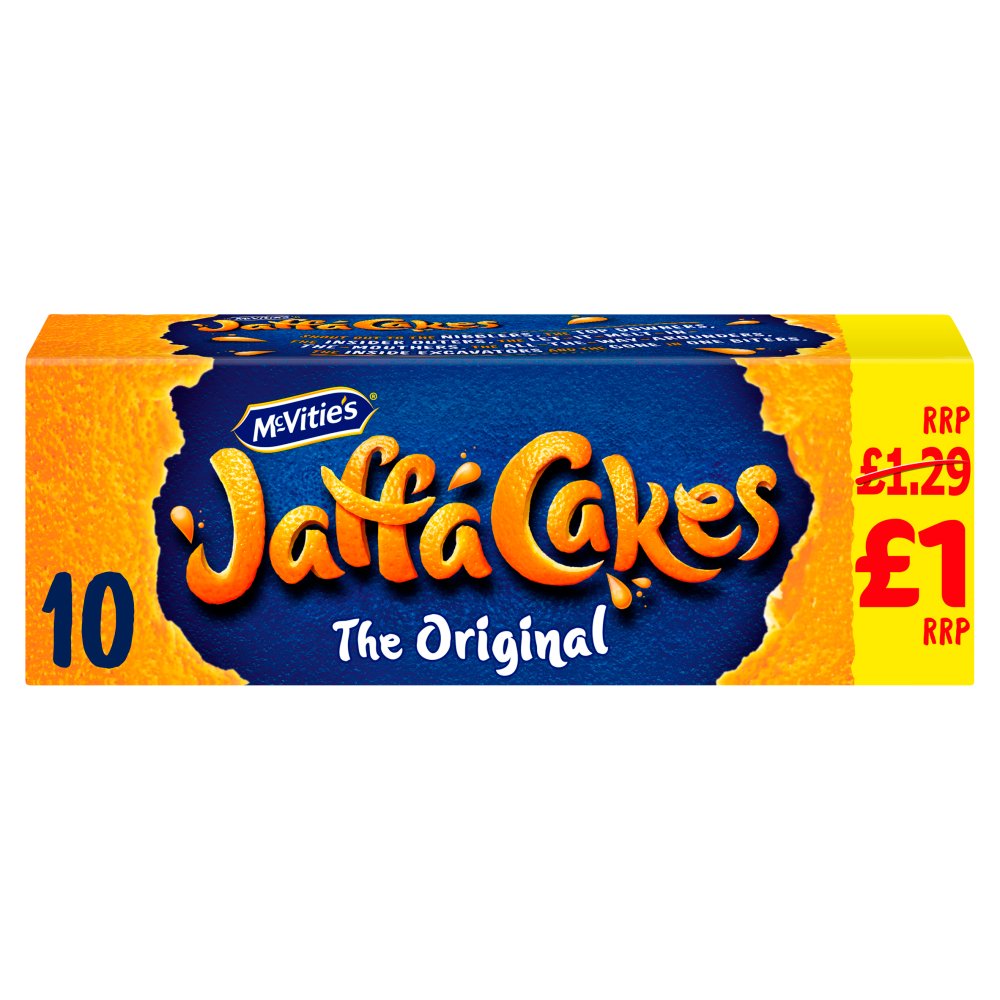 Mcvities Jaffa Cakes The Original 10 Cakes 106g