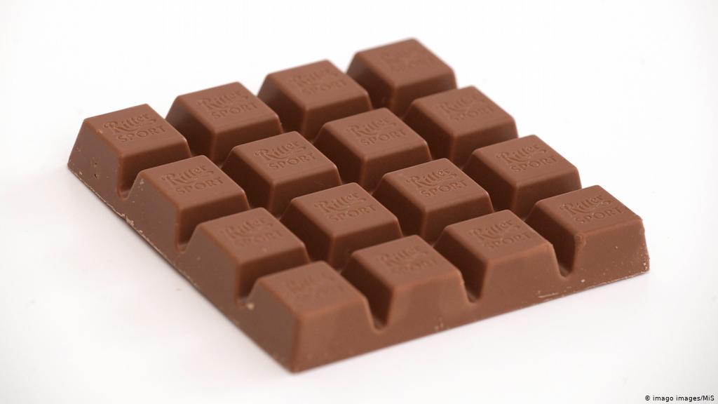 Ritter Sport Dark Whole Hazelnut Chocolate Bar 100g