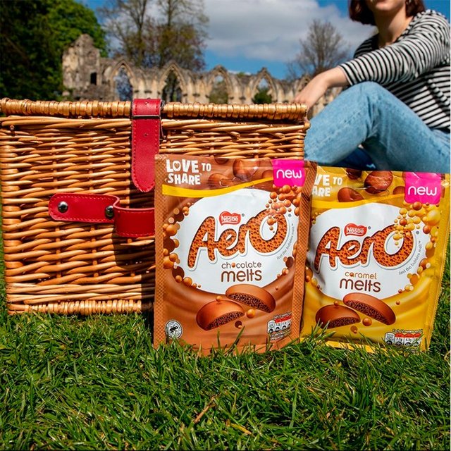 Nestle Aero Melts Chocolate Sharing Bag 92g