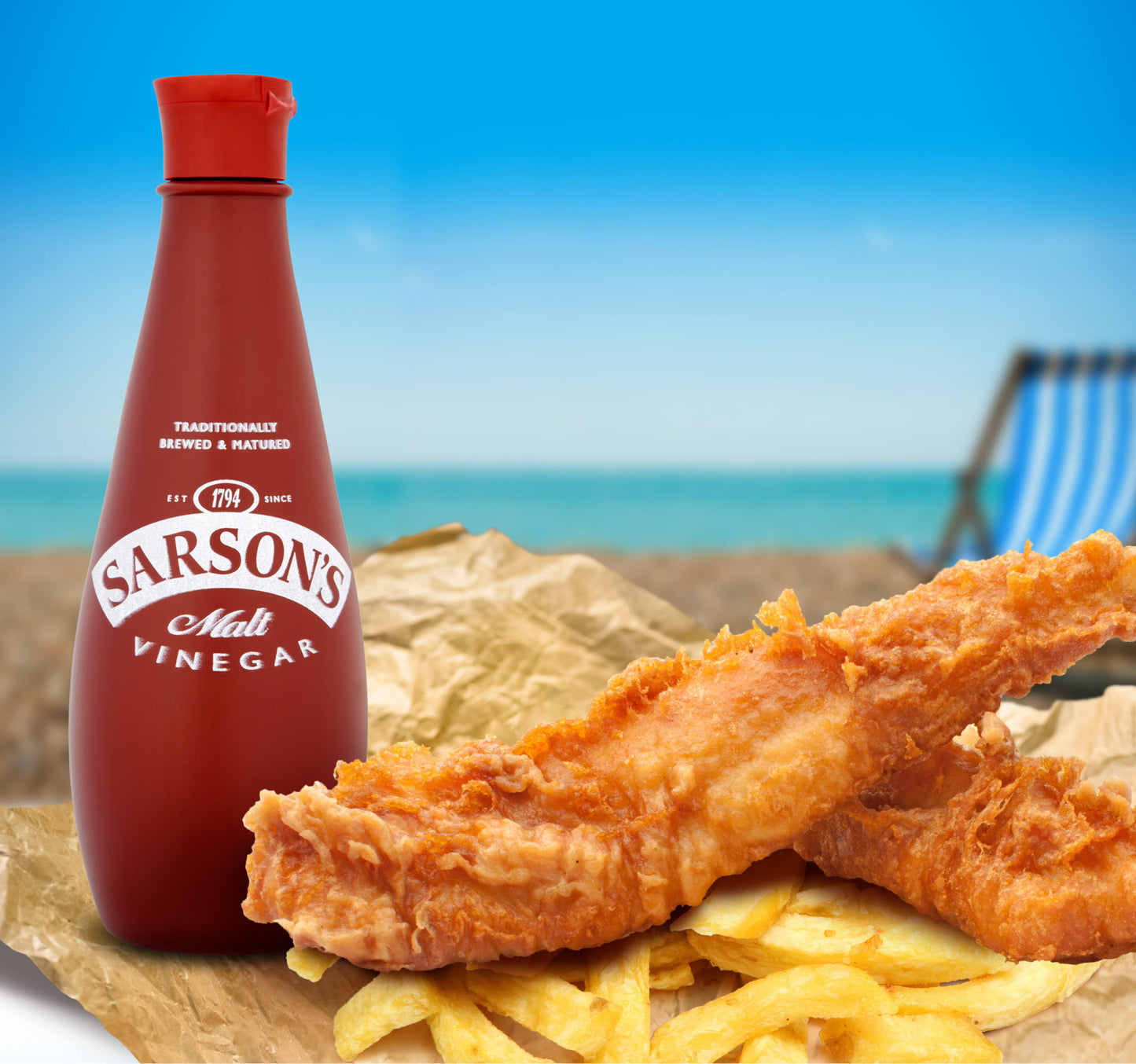 Sarson’s Malt Vinegar Plastic Bottle 300ml