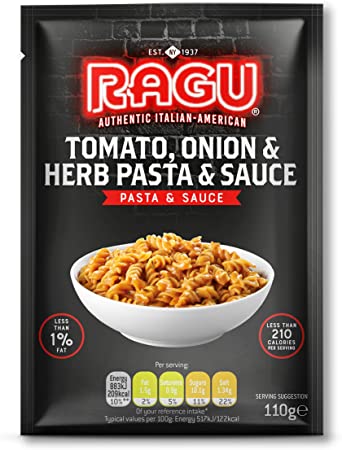 Ragu  Pasta & Sauce Tomato  Onion & Herb Pasta & Sauce