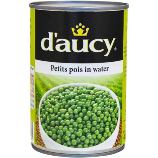 D'Aucy Petits Pois in Water 400g