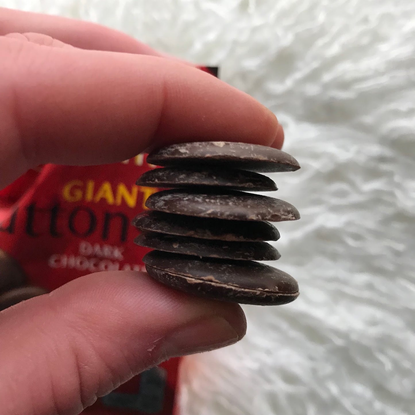 Cadbury Bournville Giant buttons Dark Chocolate 100g