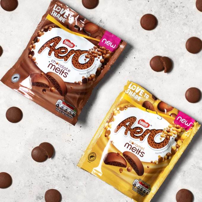 Nestle Aero Melts Chocolate Sharing Bag 92g