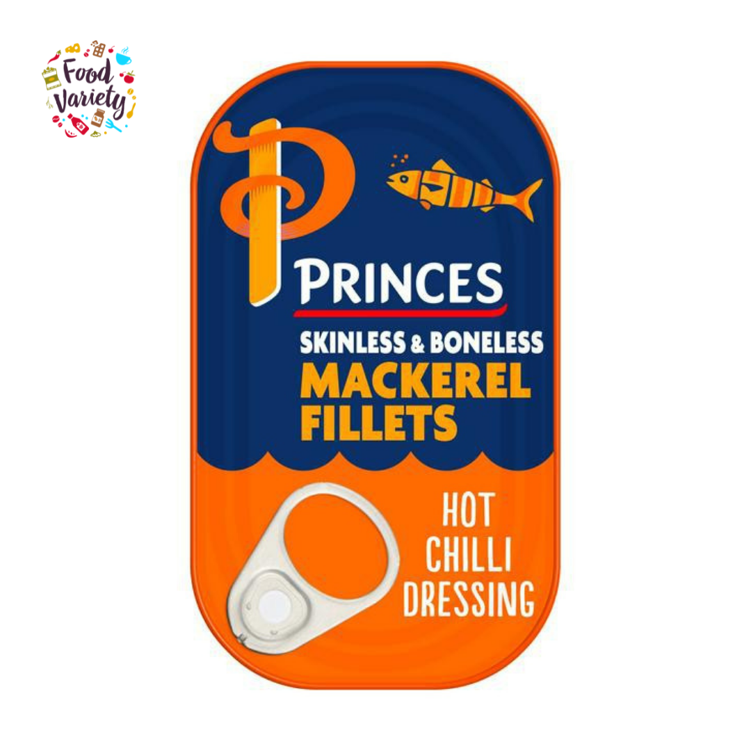 Princes Mackerel Fillets in Hot Chilli Dressing 125g