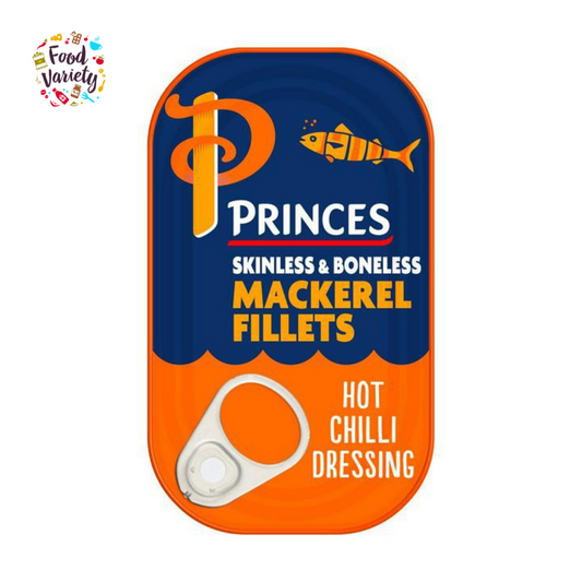 Princes Mackerel Fillets in Hot Chilli Dressing 125g