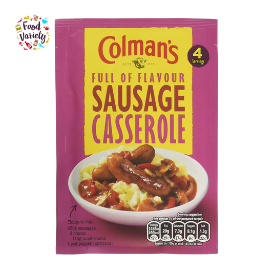 Colman's Sausage Casserole Sauce Mix 39g