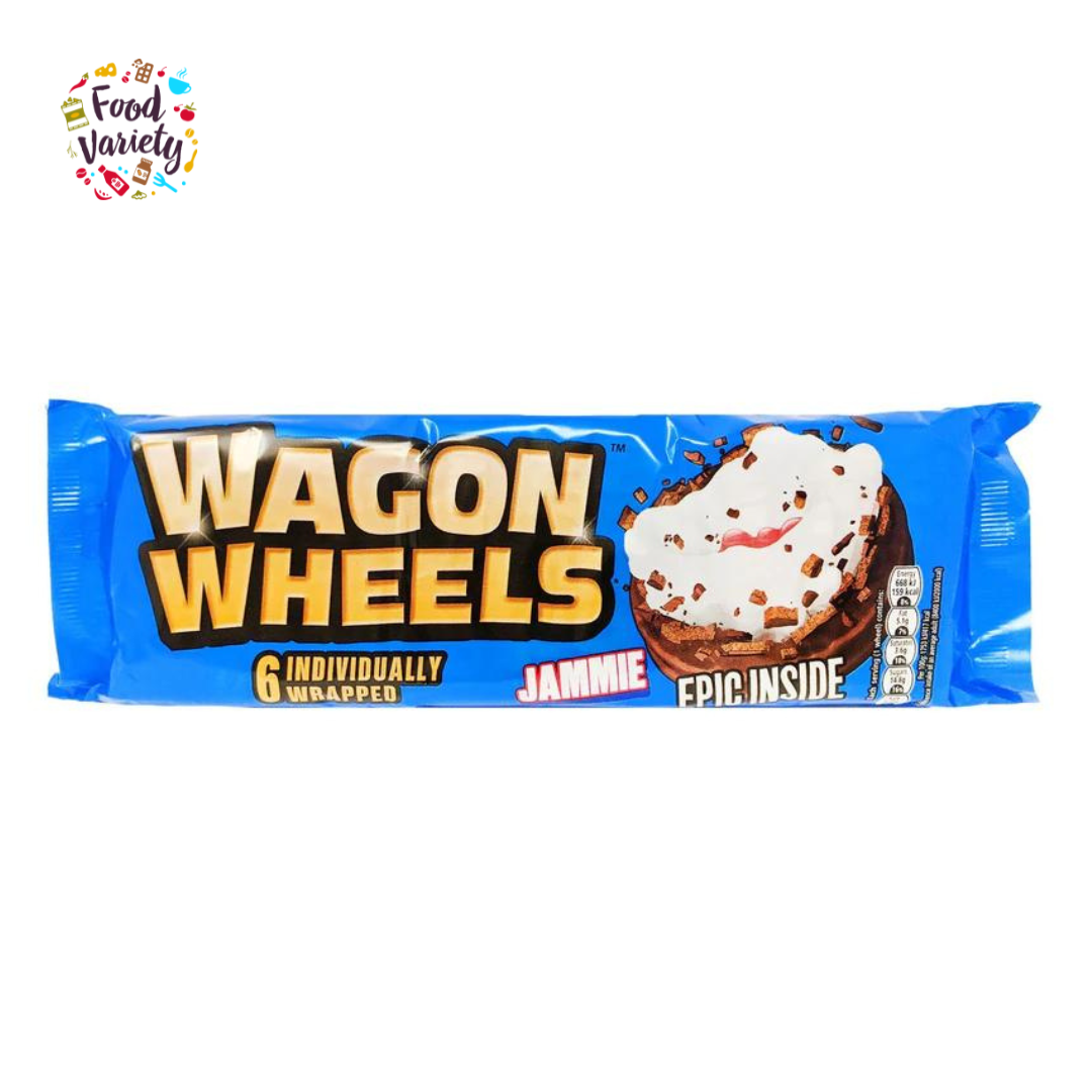 Wagon Wheels Jammie 6 Individually Wrapped 229g