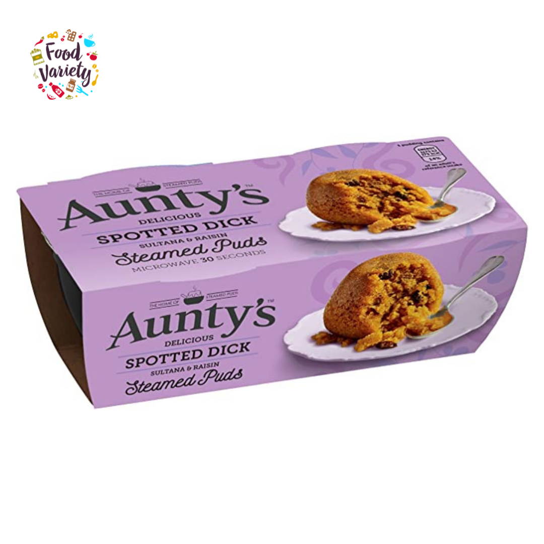 Aunty’s Steamed Puds Spotted Dick 2x95g
