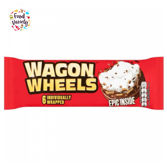 Wagon Wheels – Epic Chocolate Marshmallow Biscuits (6 Pack) 220g