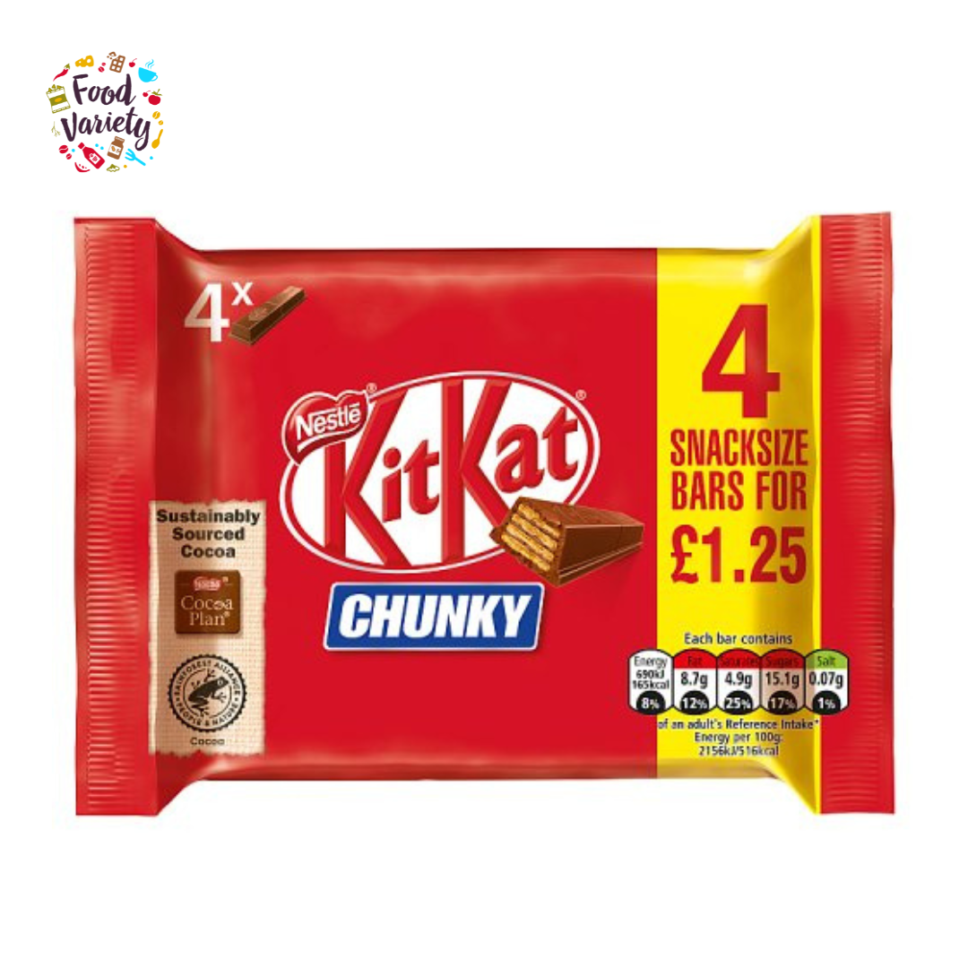 Nestle Kit Kat Chunky 4 pack 128g