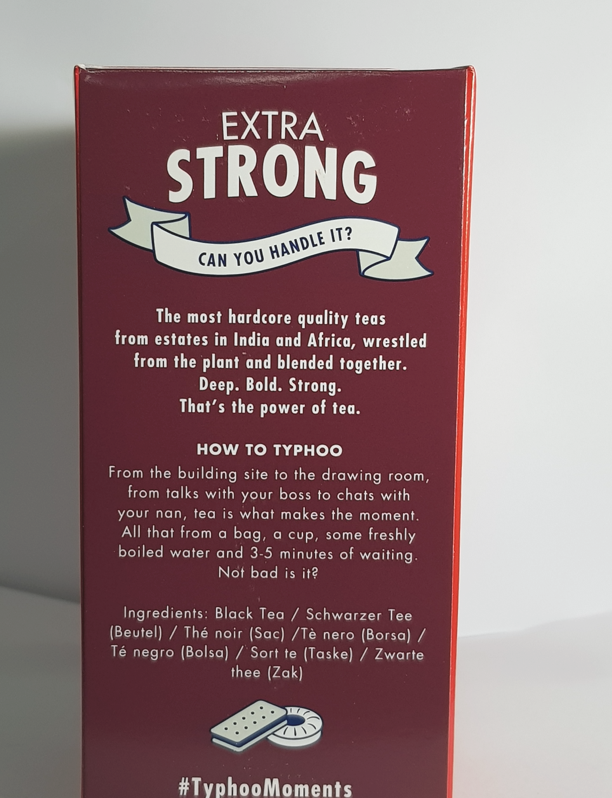 Typhoo Extra Strong Black Tea 250g