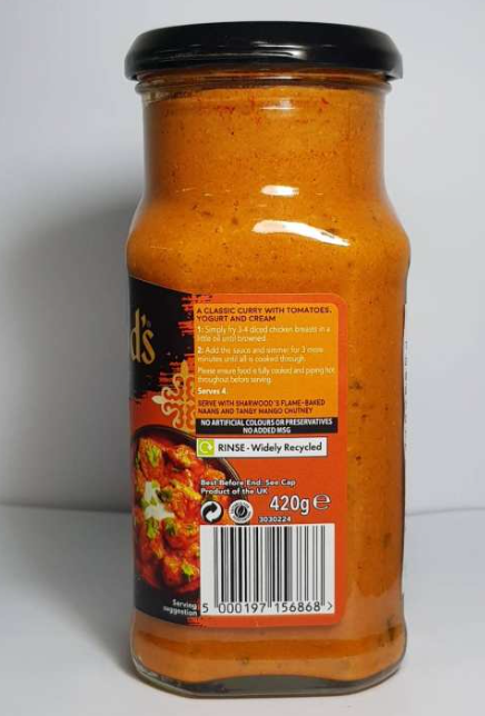 Sharwood's Indian Cooking Sauce for Tikka Masala 420g