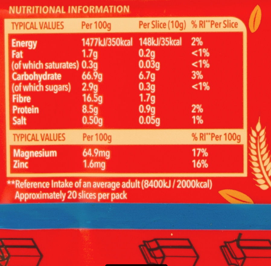 Ryvita the Original Crunchy Rye Breads 200g