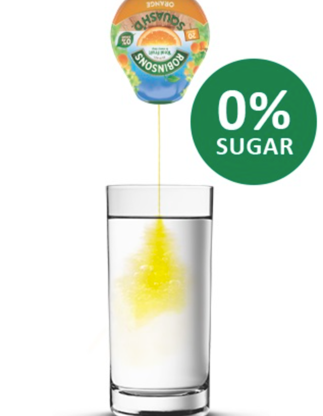 Robinsons Real Fruit Mini Lemon & Lime 66ml
