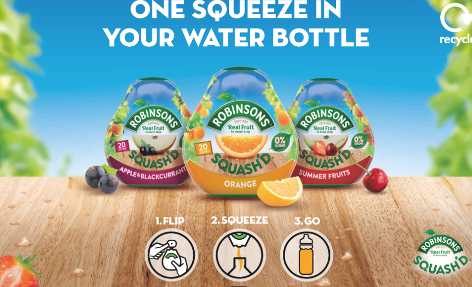 Robinsons Real Fruit Mini Lemon & Lime 66ml Robinsons