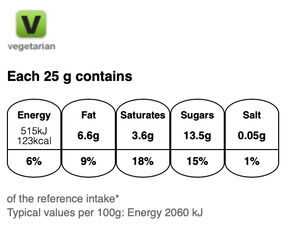Cadbury Dairy Milk Fruit & Nut 180g