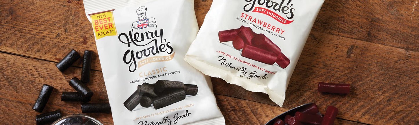 Henry Goodes Soft Eating Liquorice 200g